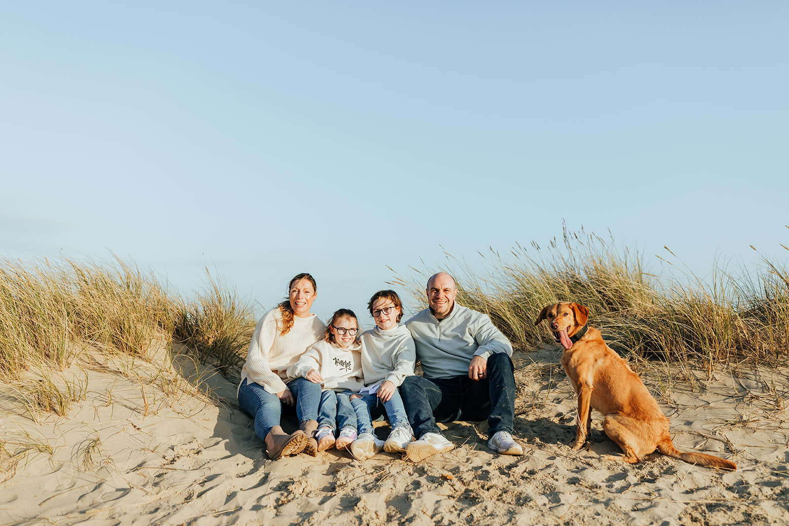 Documentary Family Photoshoot at Hengistbury Head Beach by Dorset Family Photographer, Aimee Joy Photography.