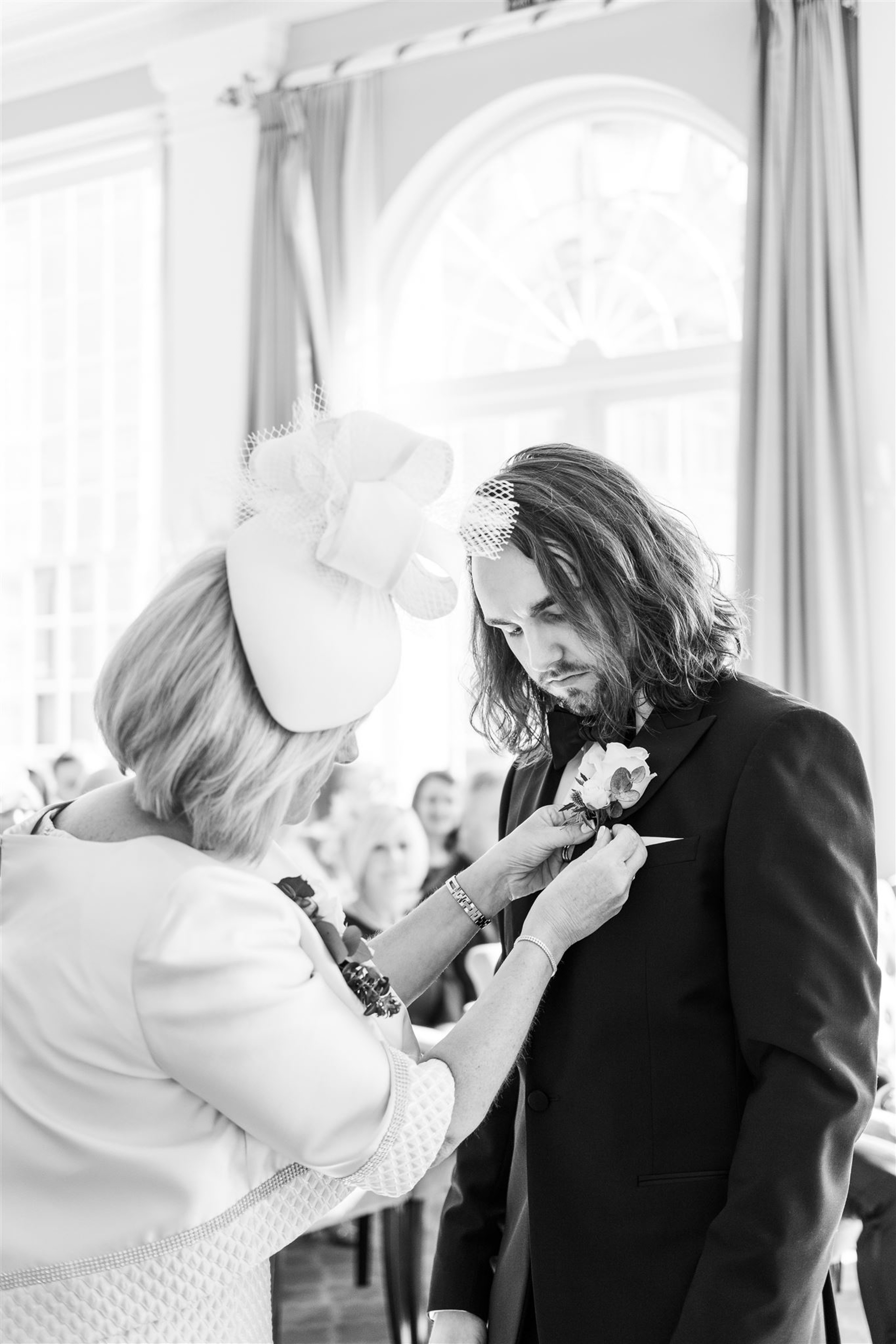 Orangery Wedding Ceremony at Rushton Hall. Documentary UK Wedding Photographer -  Aimee Joy Photography